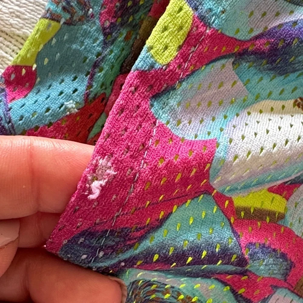 Gently Loved Unisex Nike Multicolor Mesh Shorts